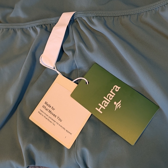 NWT Halara Short Sleeve Wide Leg Cool Touch Jumpsuit with Pockets Easy Peezy - Picture 8 of 12